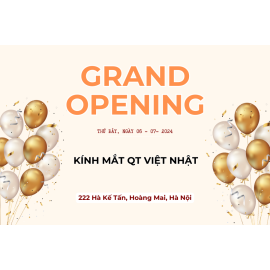 Khai trương cửa hàng kính mắt quận Hoàng Mai