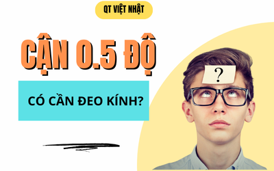 [GIẢI ĐÁP] – CẬN 0.5 ĐỘ CÓ CẦN ĐEO KÍNH? MÁCH BẠN CÁCH GIẢM ĐỘ CHO NGƯỜI CẬN THỊ NHẸ