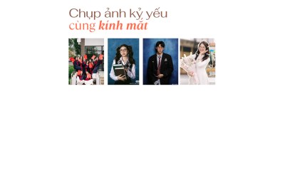 Gợi ý dáng chụp kỷ yếu cùng kính mắt 2026