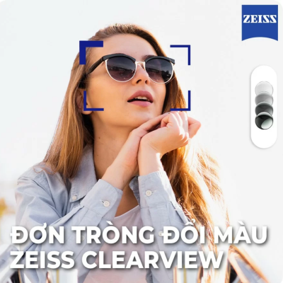 (Tròng có sẵn) Zeiss ClearView PhotoFusion X (Thế hệ 2023)