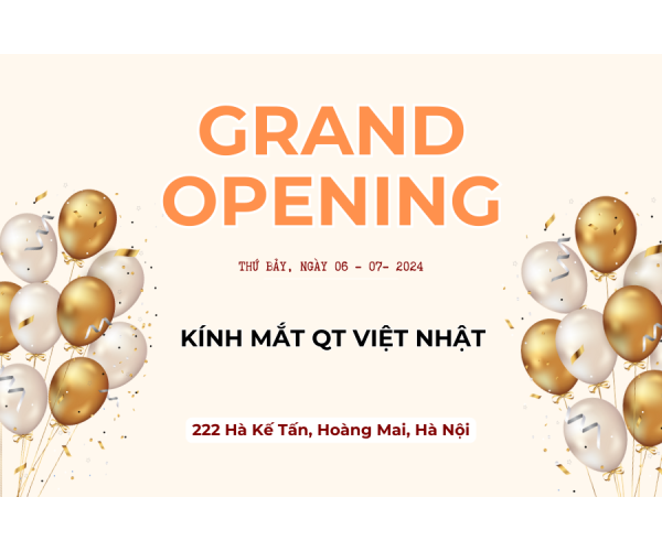 Khai trương cửa hàng kính mắt quận Hoàng Mai