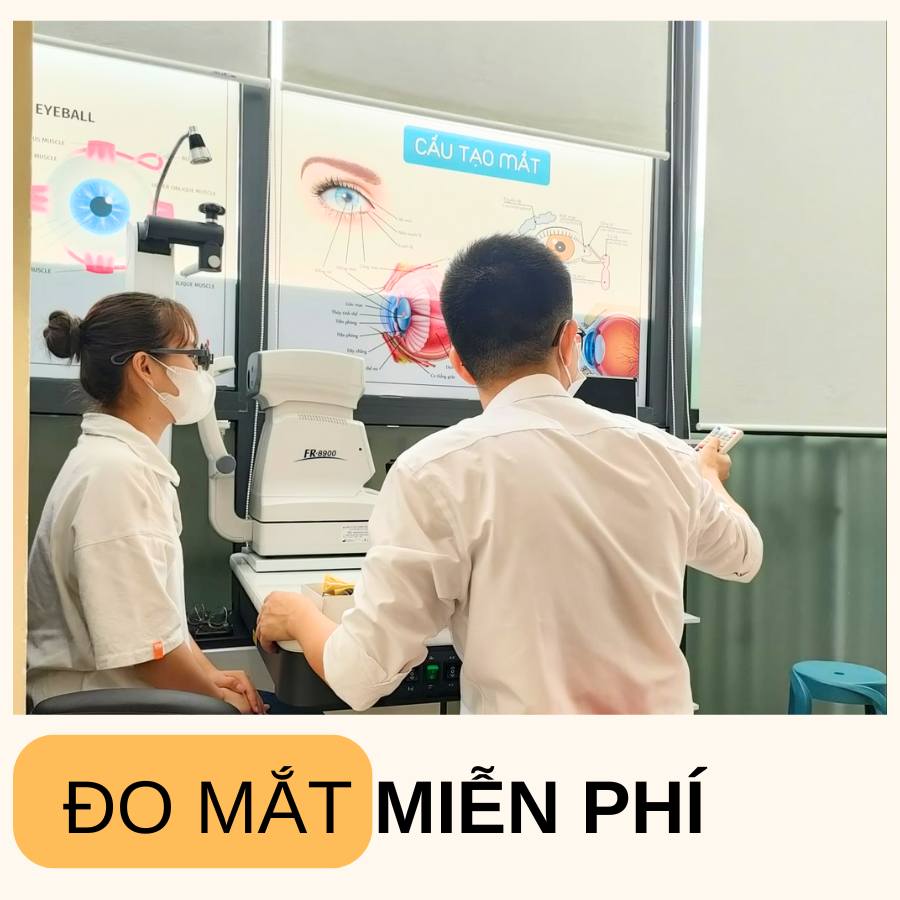 Miễn phí đo, khám, tư vấn tật khúc xạ