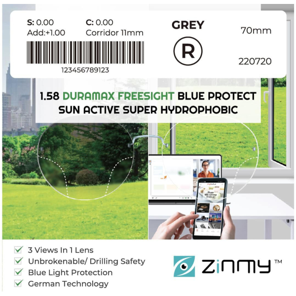 Đa tròng đi mưa- giải pháp cho người lão thị